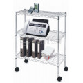 Portable ajustable DIY Oficina de alambre de metal Rack (LD753590A3C)